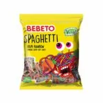 Bebeto kysle spagety rainbow 80g imprex cukriky farebne zele