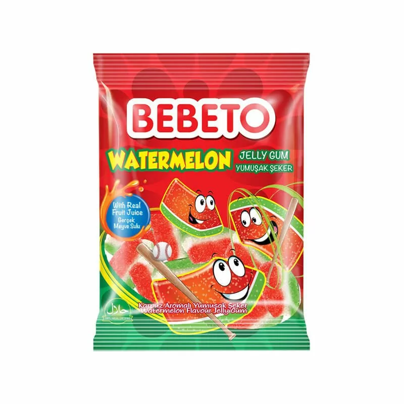 Bebeto kyslé želé cukríky melón 80g