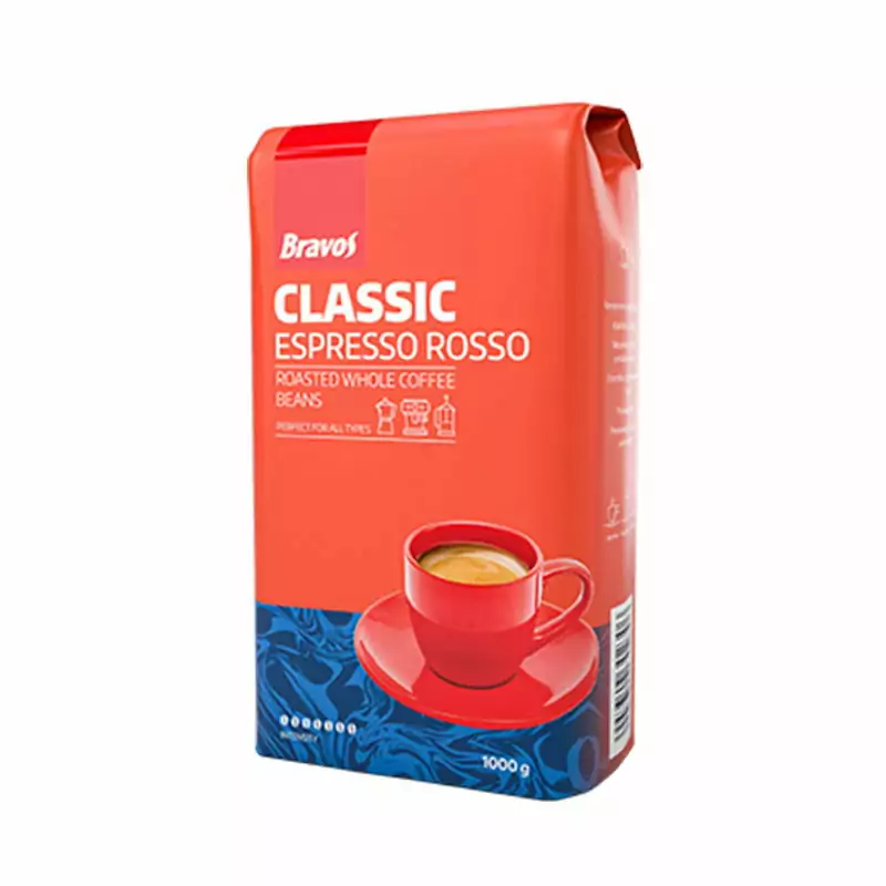 Bravos Classic Espresso Rosso  1000g