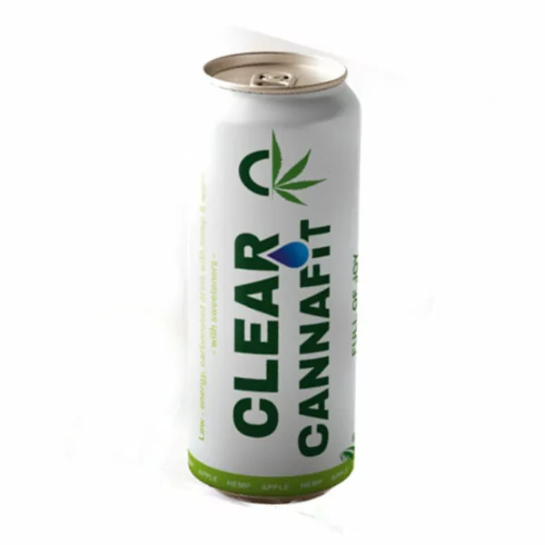 CANNAFIT energetický nápoj jablko 0,25l plech