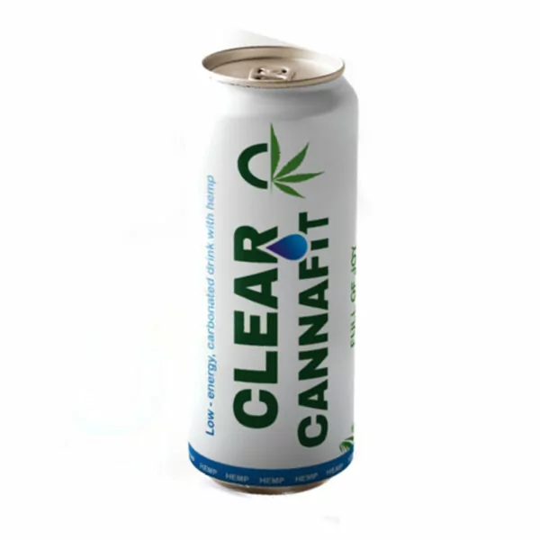 CANNAFIT energetický nápoj konope 0,25l plech