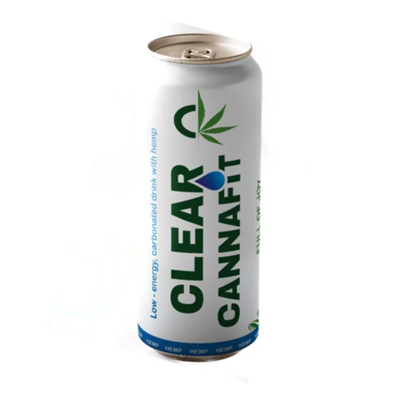 CANNAFIT energetický nápoj konope 0,25l plech