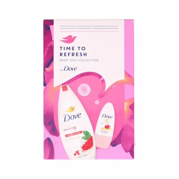 Dove for women Time to Glow darcekove balenie imprex sprchovy gel rollon gift set