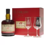 El Dorado 12 YO 0,7l 40% + 2 poháre darcekove balenie imprex