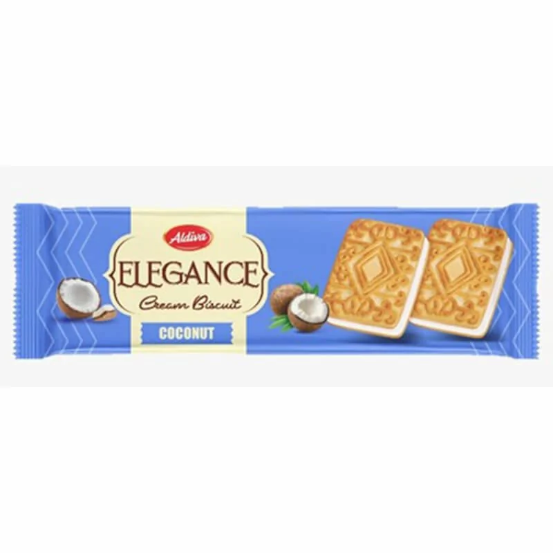 Elegance plnené sušienky kokos 60g