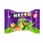 Heyyo muffin s naplnou zlty melon 40g imprex