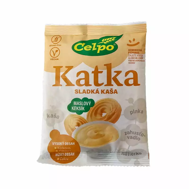 Katka instantná sladká kaša Maslový keksík 60g