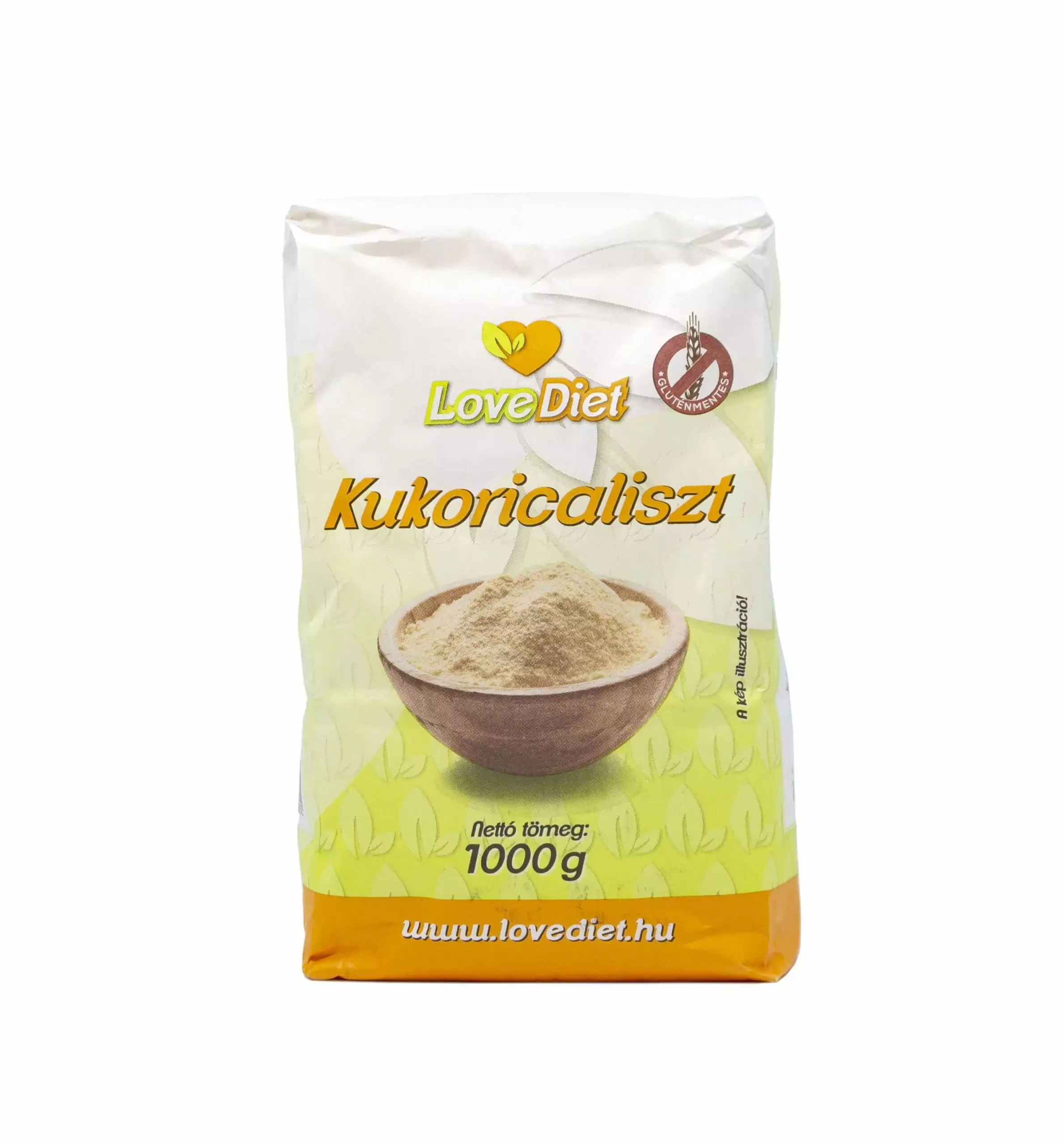 LoveDiet Kukuričná múka 1kg