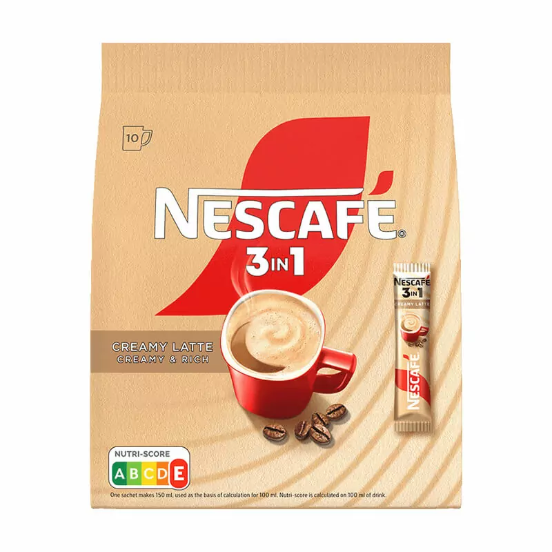 Nescaffé 3v1 creamy latte 15gx10