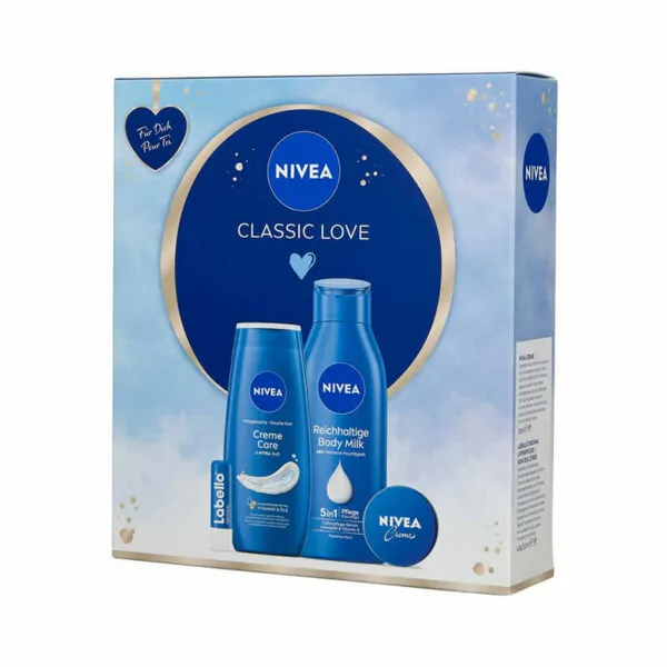 Nivea for women classic love darcekove balenie imprex gift set telove mlieko krem labello