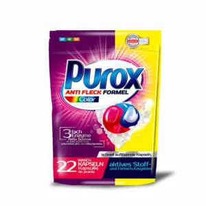 Purox Color gelové kapsuly do prania 22ks imprex