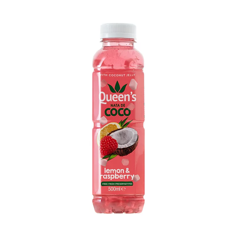 Queen´s Nata de coco Lemon&Malina 500ml