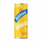 Relax - mango - plech - sýtená limonáda