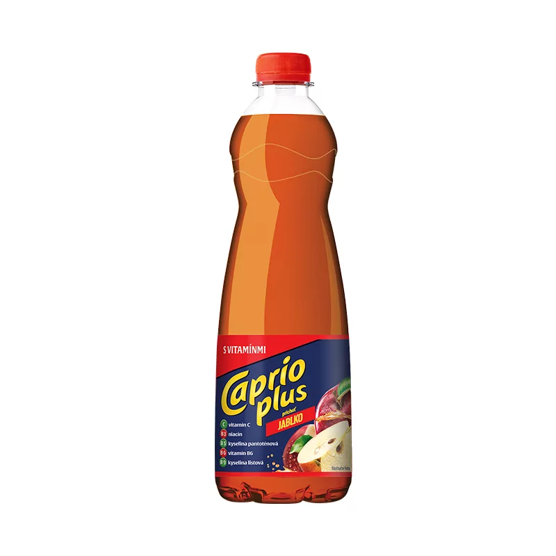 Sirup Caprio plus s príchuťou jablko a vitamínmi 0,7l