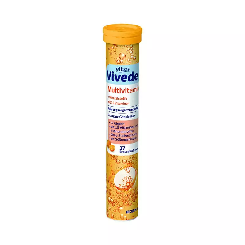 Šumivé tabletky Multivitamín 102g