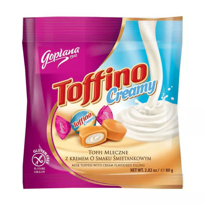 TOFFINO karamelky s príchuťou smotana 80g