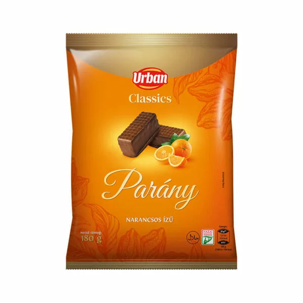 Urban Classics pomarancove napolitanky 180g napolyi ostya parany