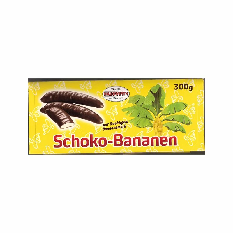 Hauswirth banány v čokoláde 300g