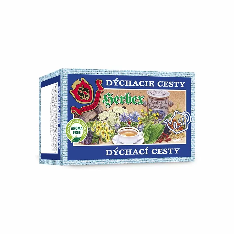 Herbex čaj na dýchacie cesty 20x3g