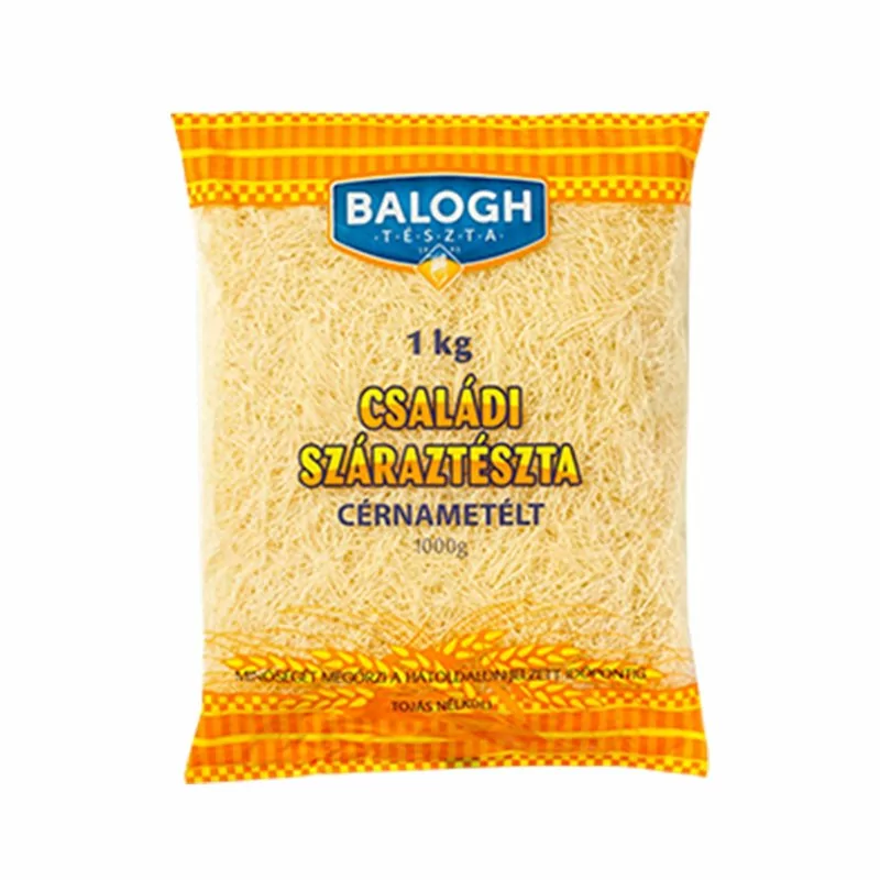 Balogh bezvaječné cestoviny Niťovky 1kg