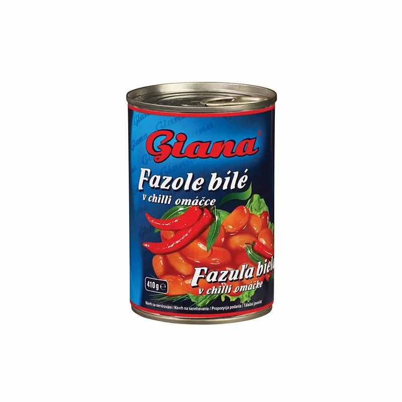Giana fazuľa biela v chilli omáčke 425ml
