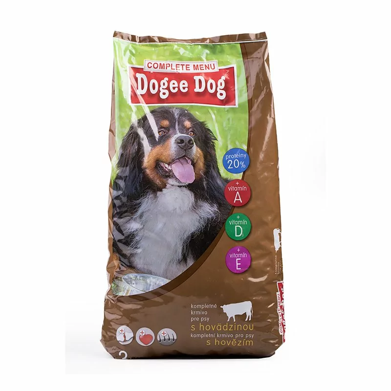 Dogee Dog granule pre psy Hovädzie 3kg
